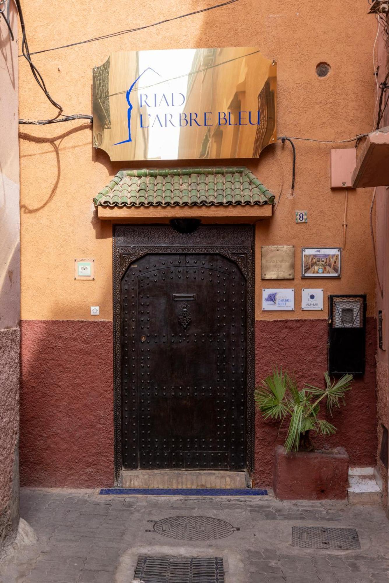Riad Arbre Bleu マラケシュ エクステリア 写真