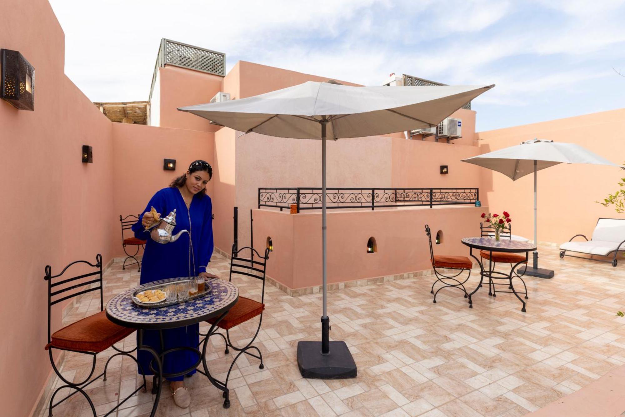 Riad Arbre Bleu マラケシュ エクステリア 写真